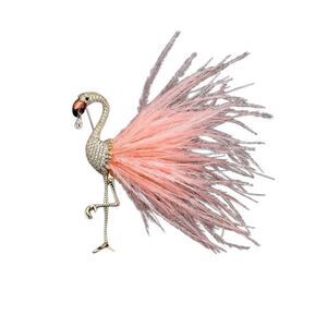 Flamingo Brooch
